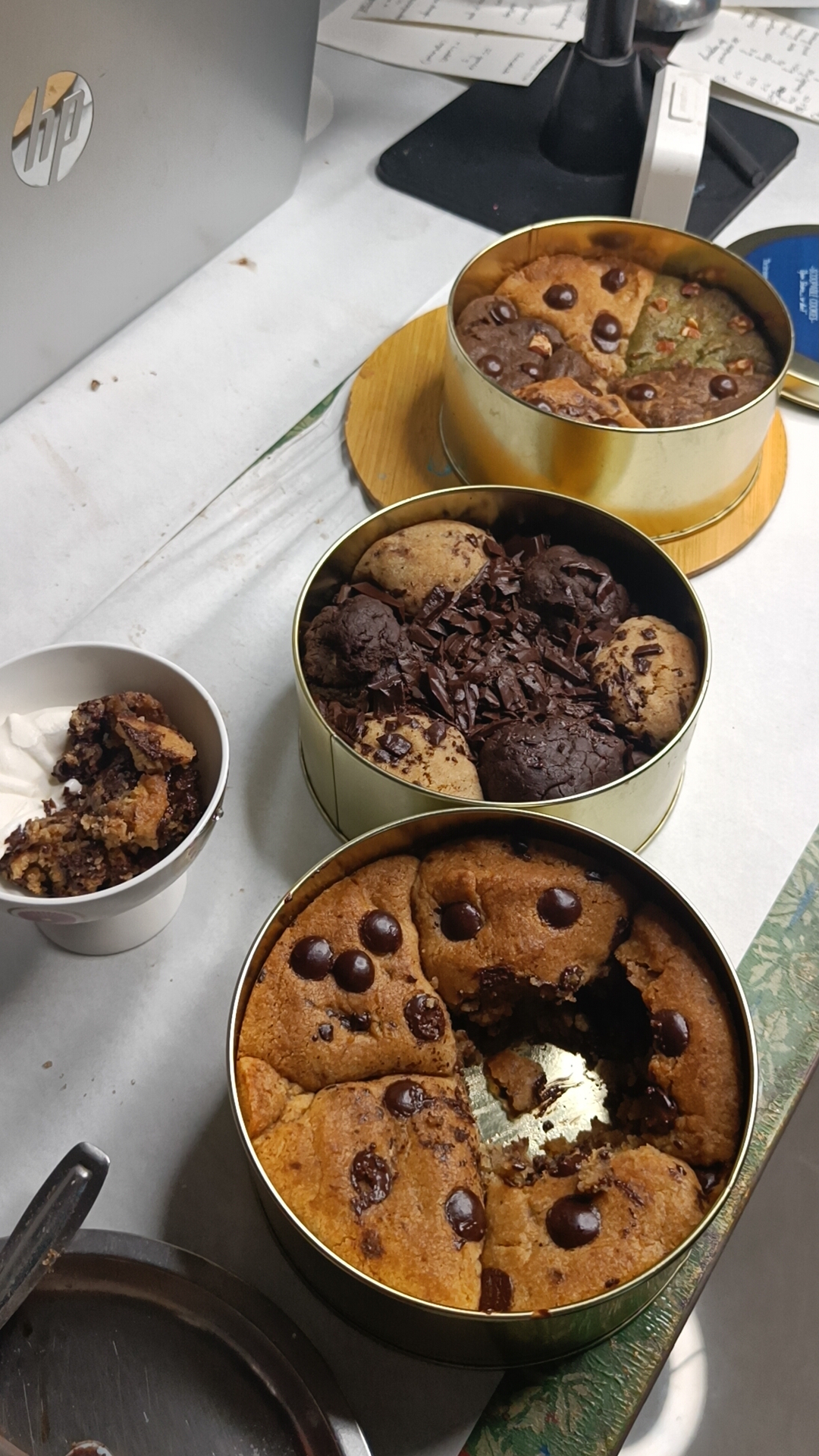 Premium cookies packed for gifting from the Cookie Tin Masterclass